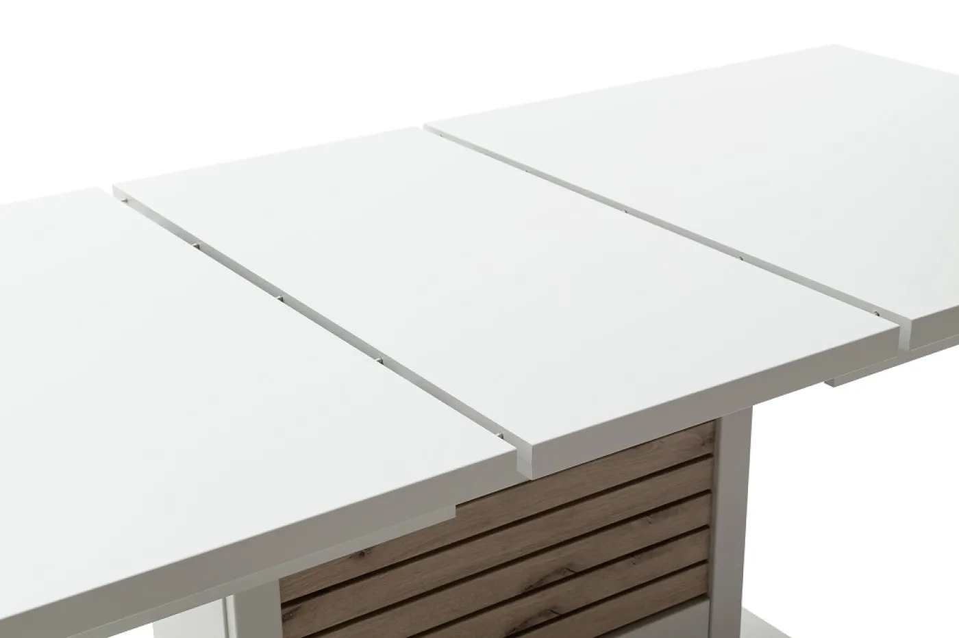 Esstisch Louisiana | ausziehbar | Modern White | 180 (280) x 100