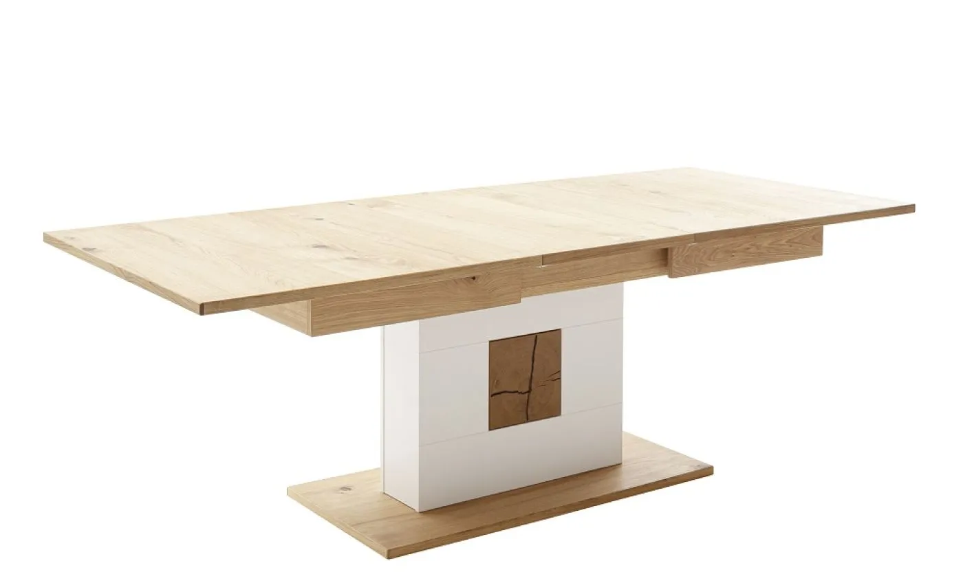 Esstisch Matadi | ausziehbar | Ast /Balkeneiche | 180(230)x100