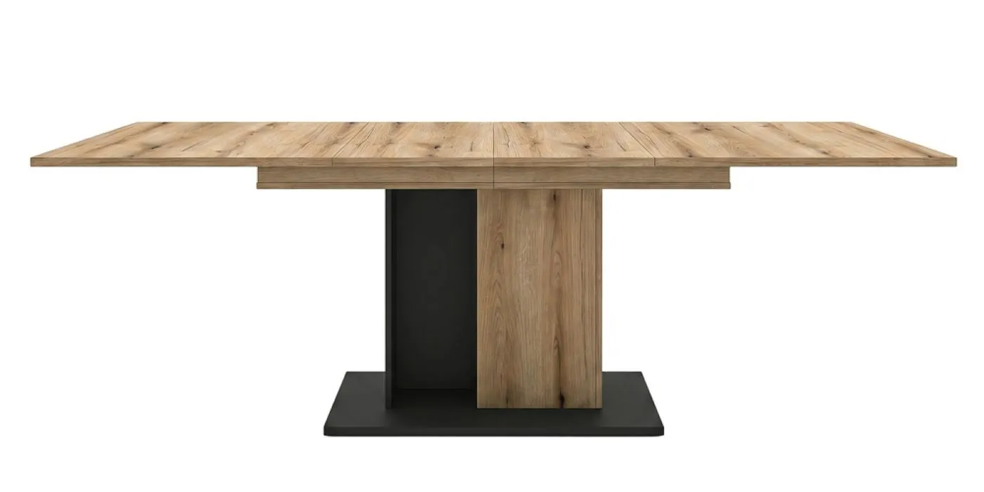 Esstisch Molina | 150(230)x90 | Evoke Oak / Basalt grau