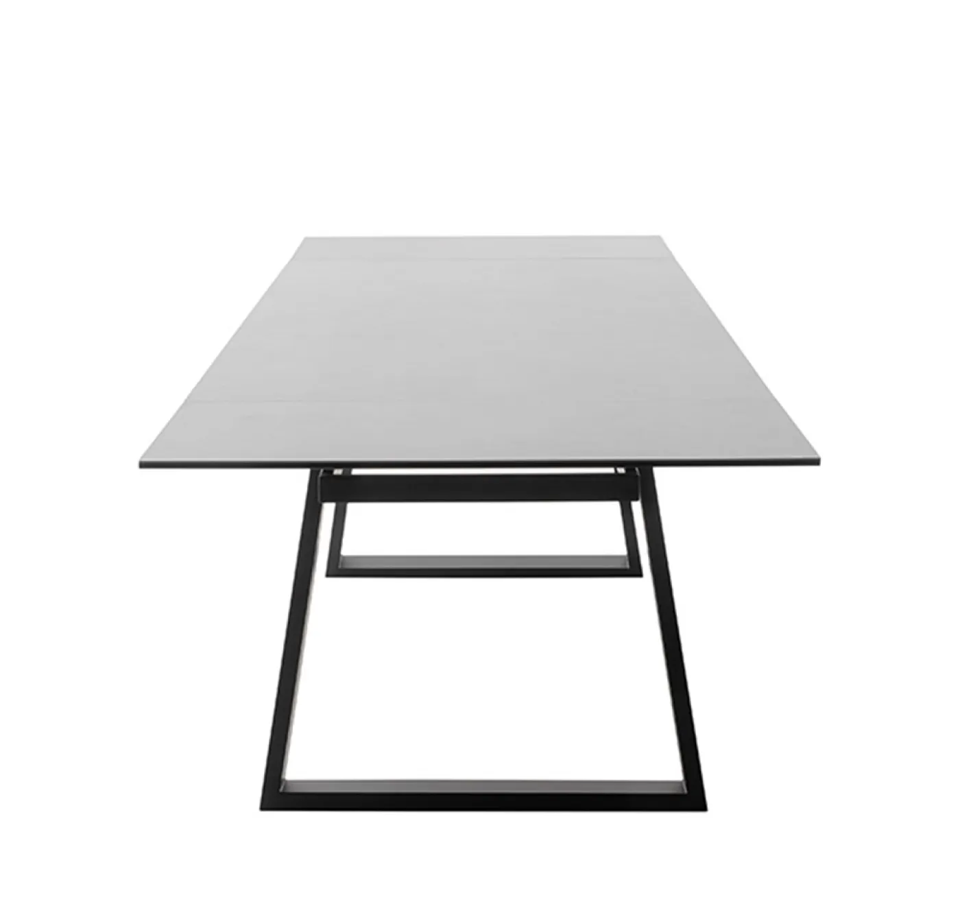 Esstisch Narbonne | grau / schwarz | ausziehbar | 200(300) x 100