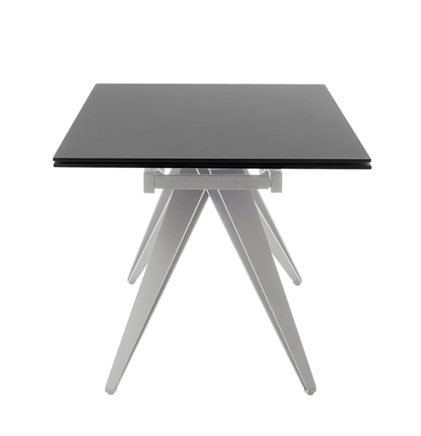 Esstisch Nemuro | schwarz | ausziehbar | 160(240) x 90