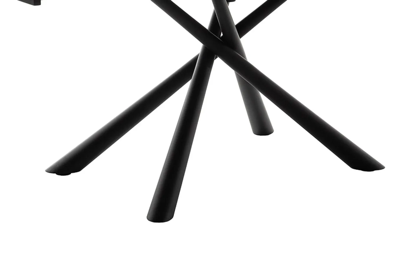 Esstisch Nicosia | anthrazit / schwarz | ausziehbar | 130(190) x 100