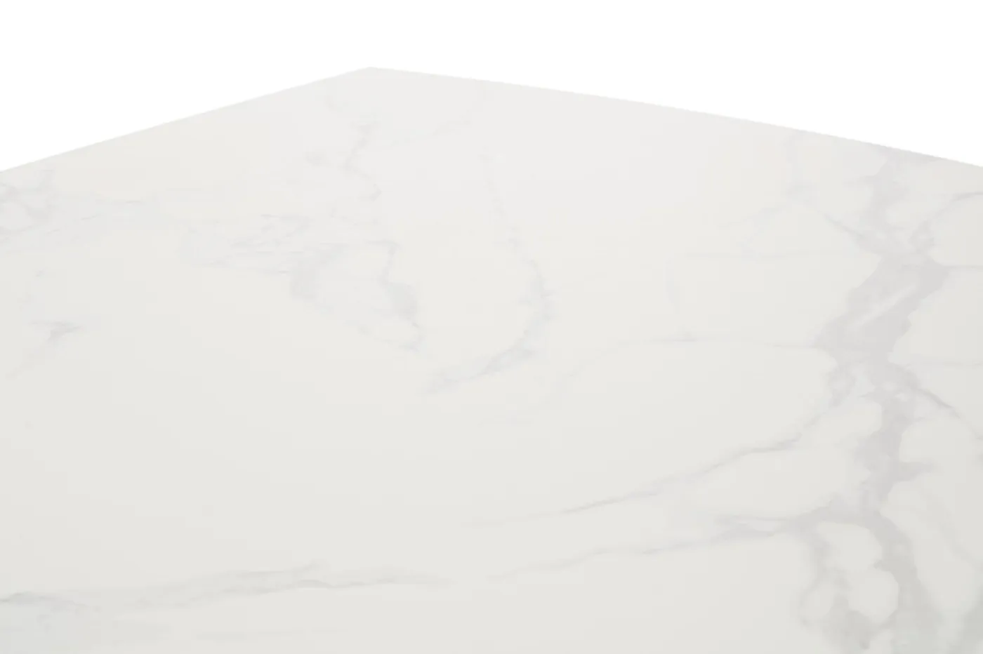 Esstisch Ossana | Creme / schwarz | ausziehbar | 180(260) x 100