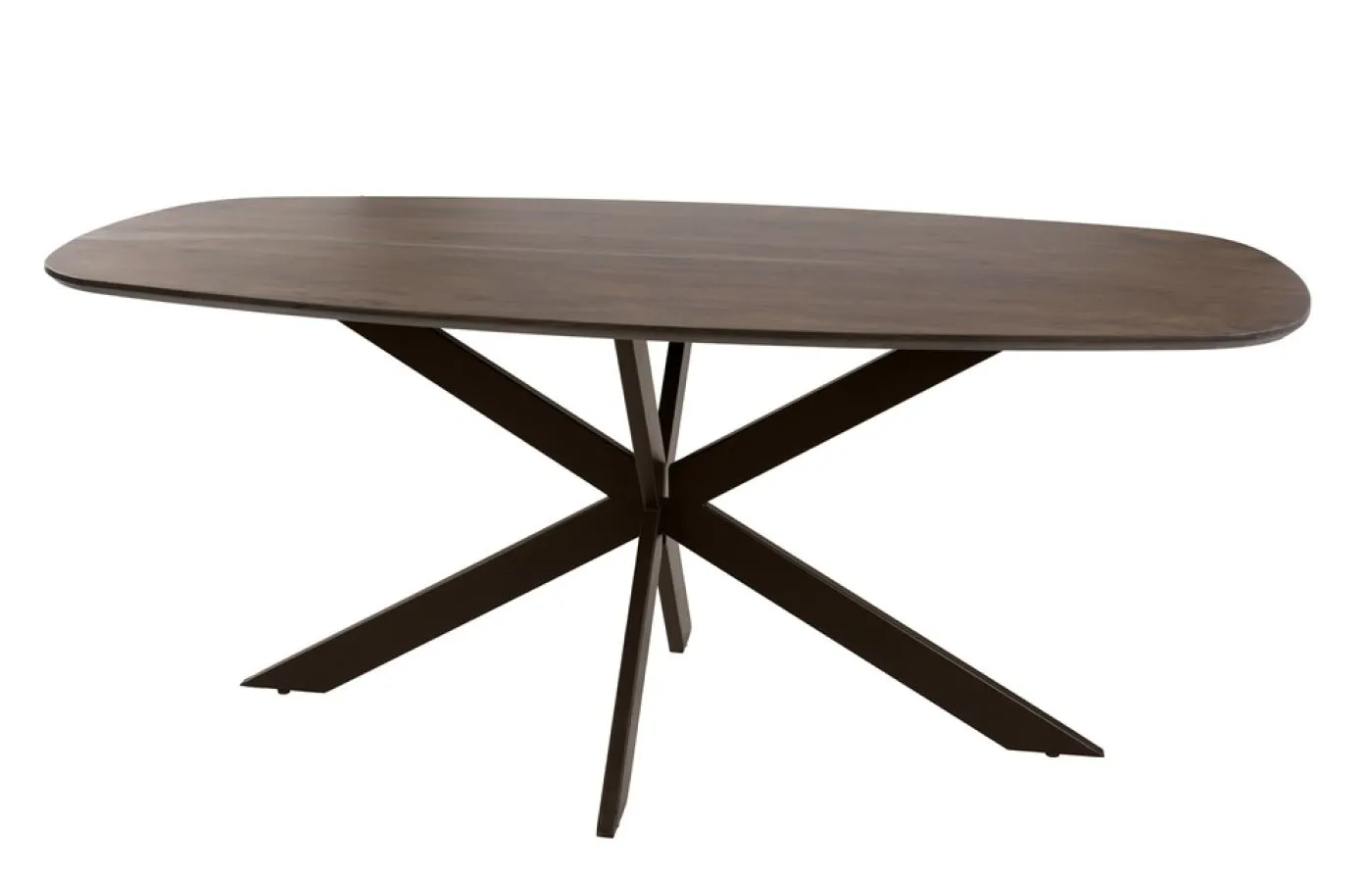 Esstisch Poem | 150/180/215cm | dänisch oval | Akazie massiv | braun | verschiedene Größen