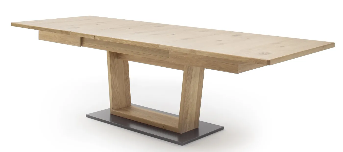 Esstisch Portland | ausziehbar | 180 (280)x100 | Asteiche Bianco