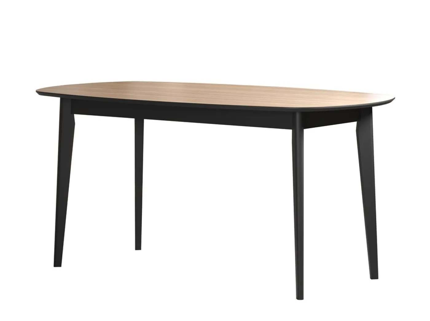 Esstisch Ronin | 160 x 90 | Eiche / schwarz