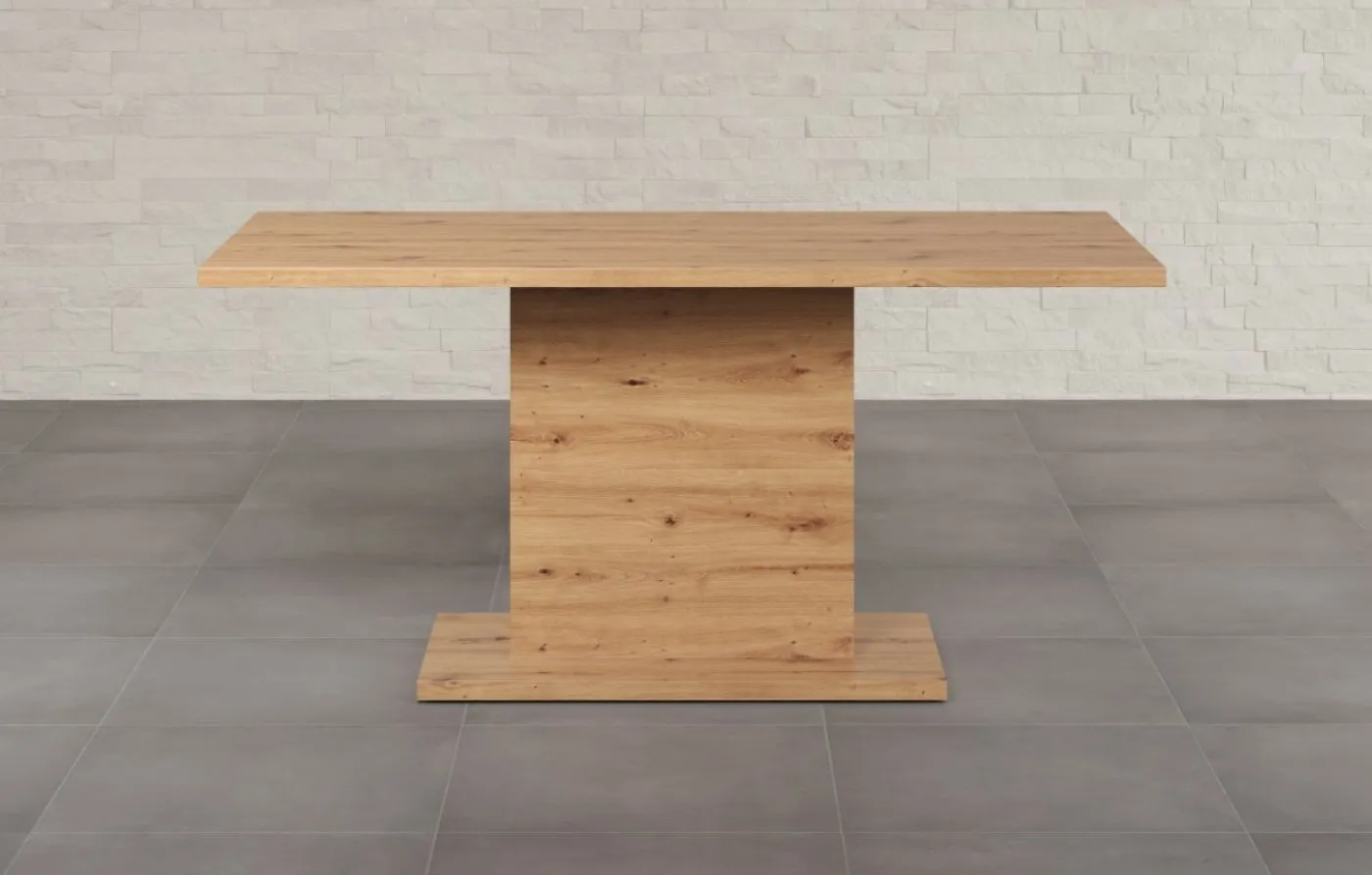 Esstisch Säulentisch Follow | 160 x 80 | Artisan Eiche