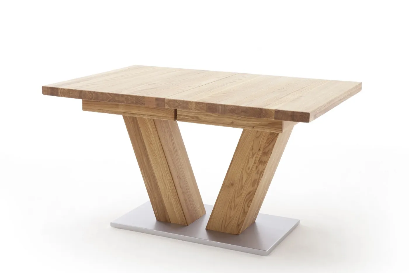 Esstisch Säulentisch Managua | Wildeiche massiv | 140 x90 cm