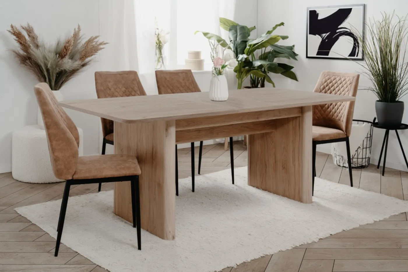 Esstisch Sai | Ausziehtisch | Jackson Hickory