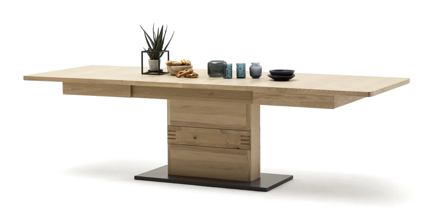 Esstisch Salvador | Ausziehtisch | Eiche Bianco | 180 (280) x 100