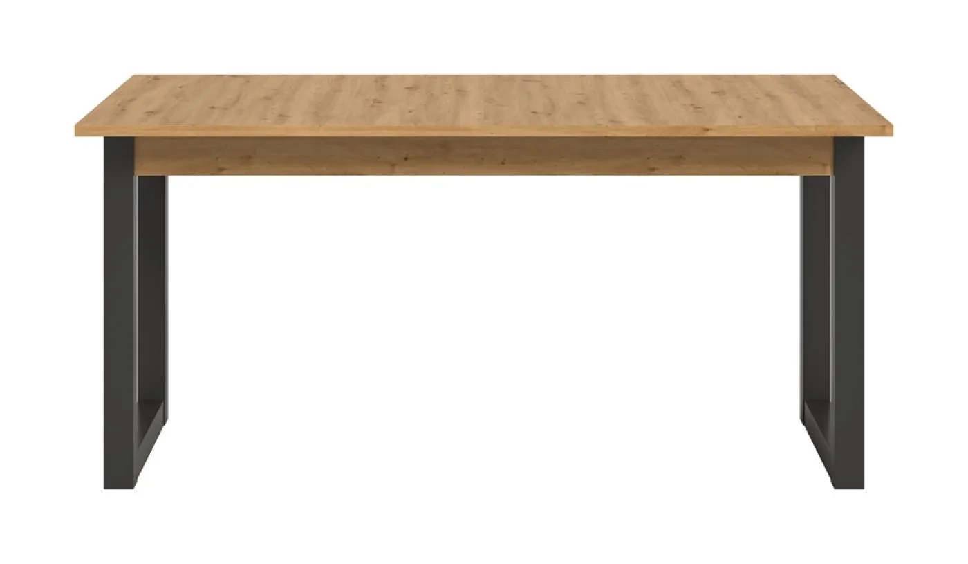 Esstisch Seattle | ausziehbar | Artisan Eiche / grau | 150(190)x80