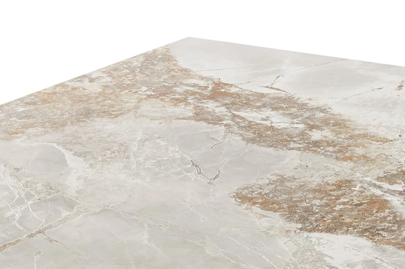 Esstisch Tesero | grau / schwarz | ausziehbar | 200(300) x 95