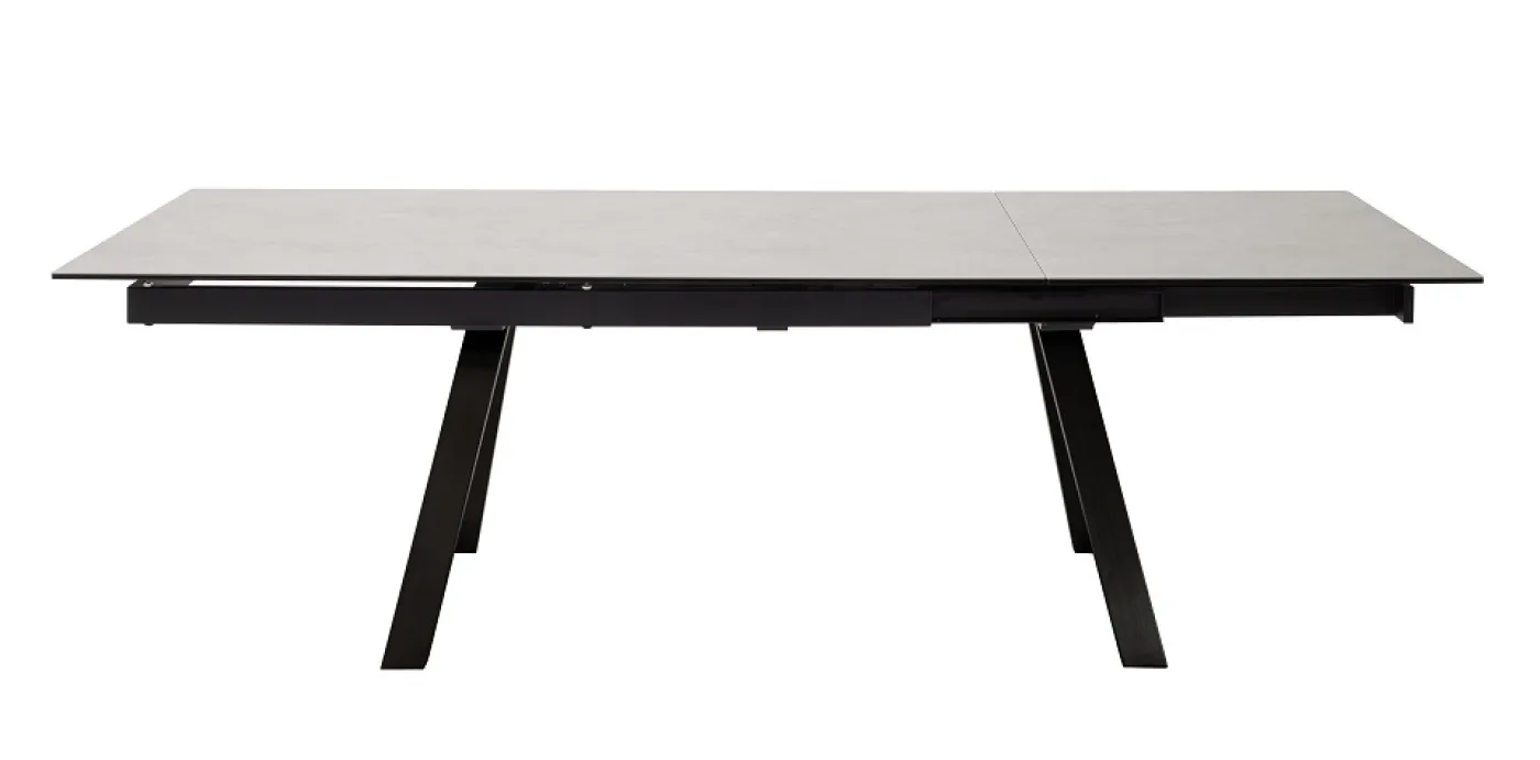 Esstisch Tobago | hellgrau | ausziehbar | 180(260) x 95