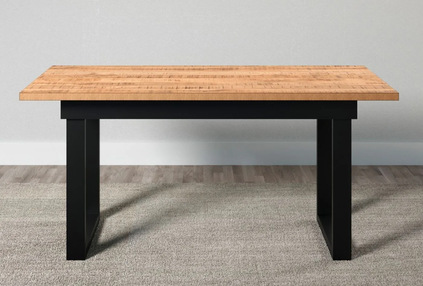 Esstisch Universal | 160 x 90 | Mango / Schwarz
