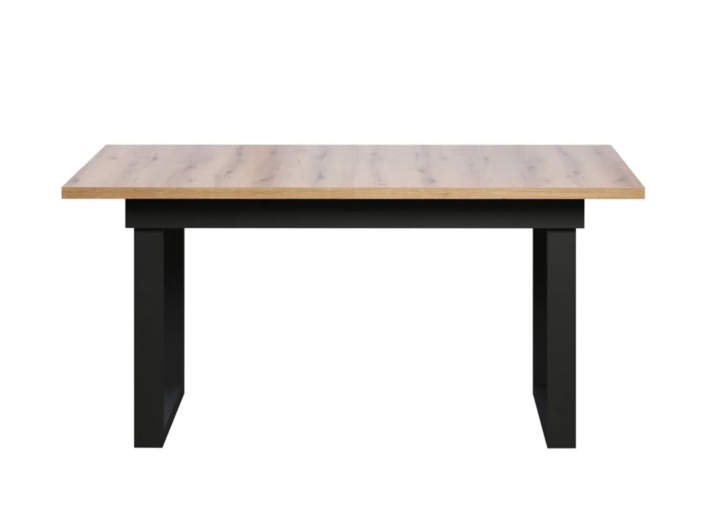Esstisch Universal | ausziebar | 160 /200) x 90 | Evoke Eiche / Schwarz