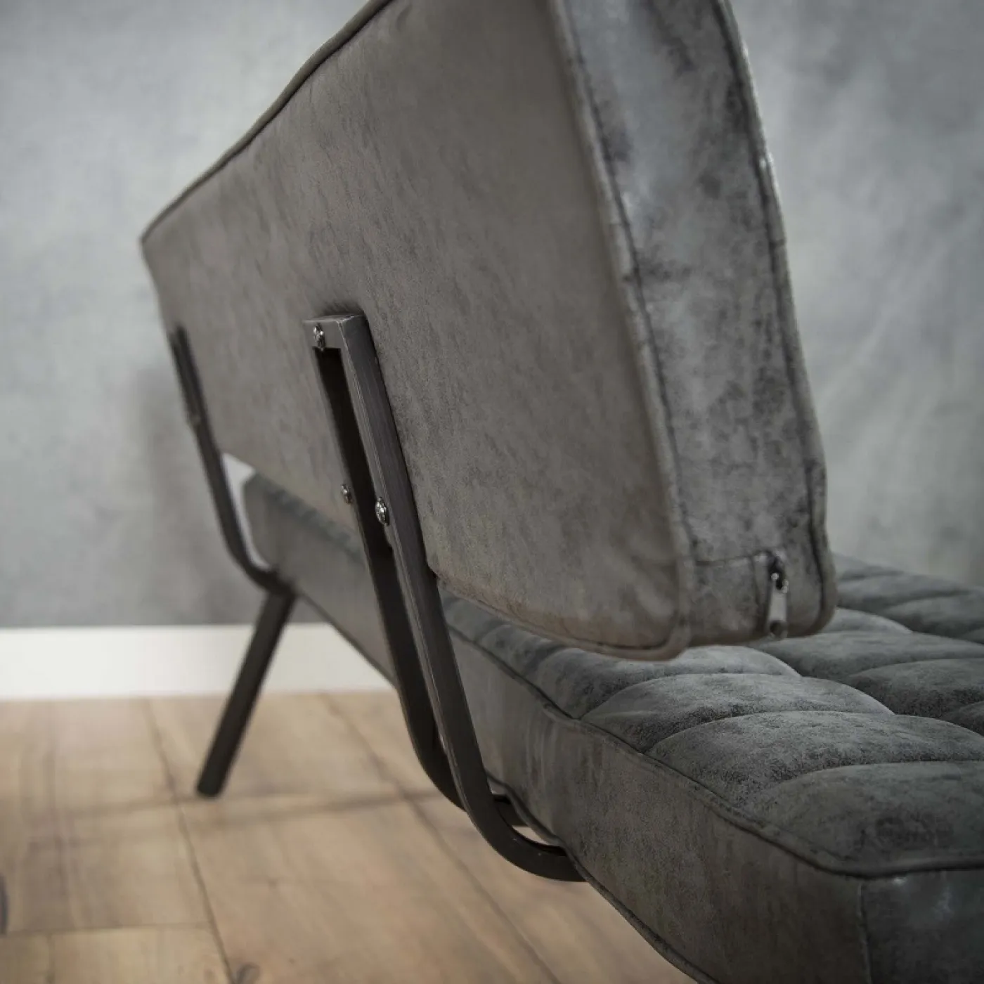 Esszimmerbank Josie | Kunstleder | schwarz | 180 cm