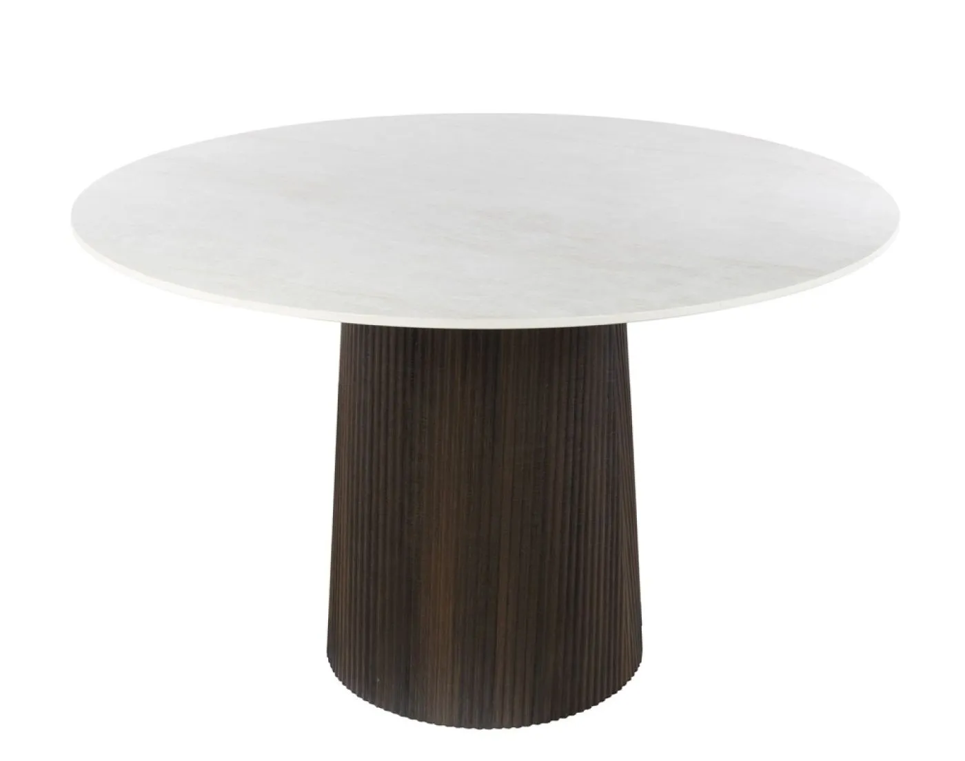 Esszimmertisch Sienna | rund | 3D Keramik | Taj Mahal