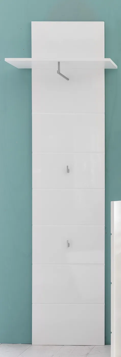 Garderoben-Set Amanda | weiß Hochglanz | 4-teilig