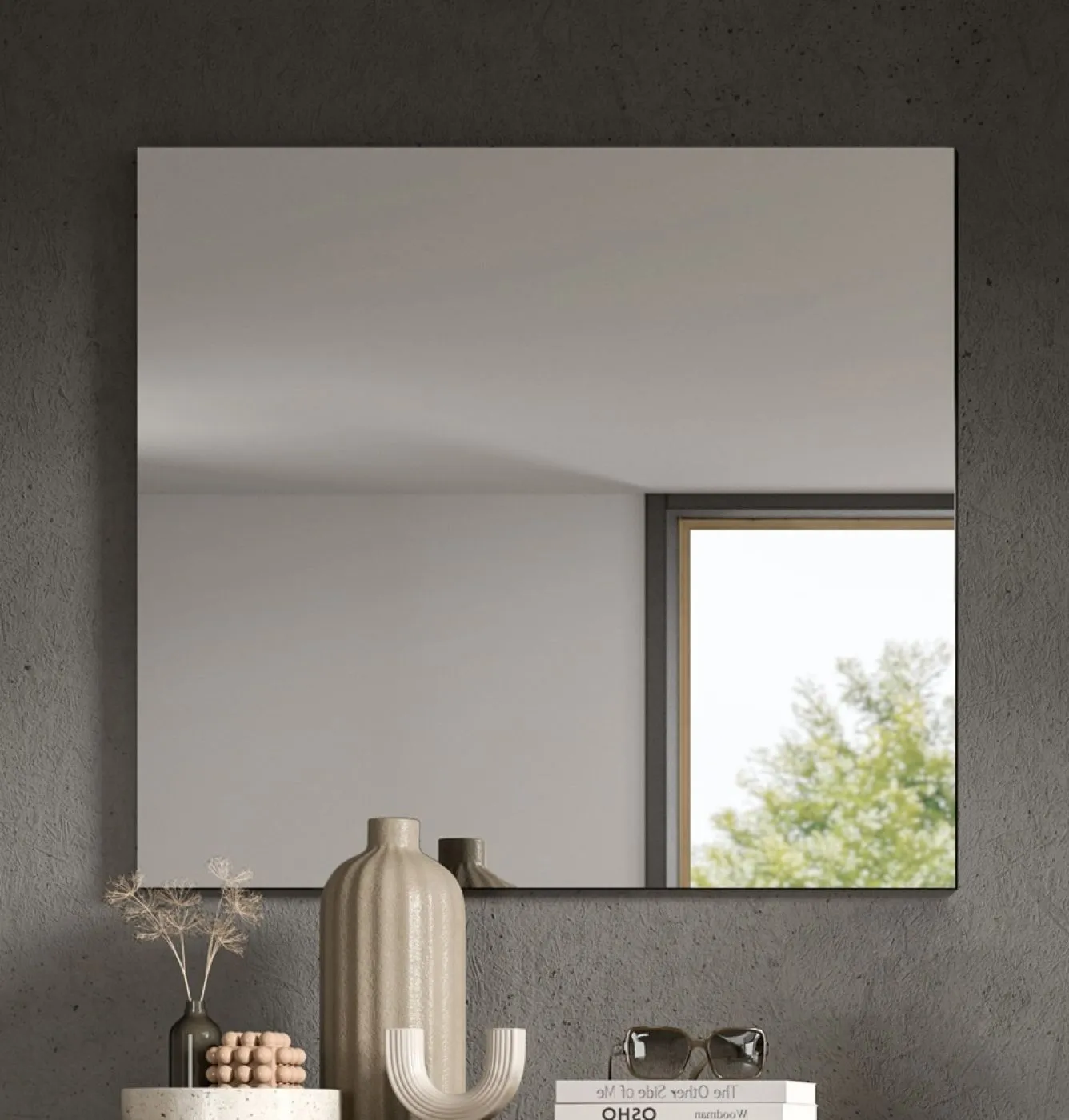 Garderoben-Set Canu 1 | Basalt grau / Smoke Green | 5-teilig ohne