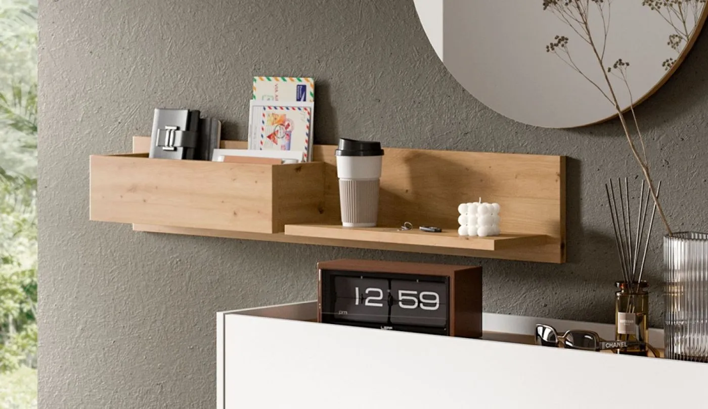 Garderoben-Set Drive 1 | weiß / Artisan Oak | 4-teilig