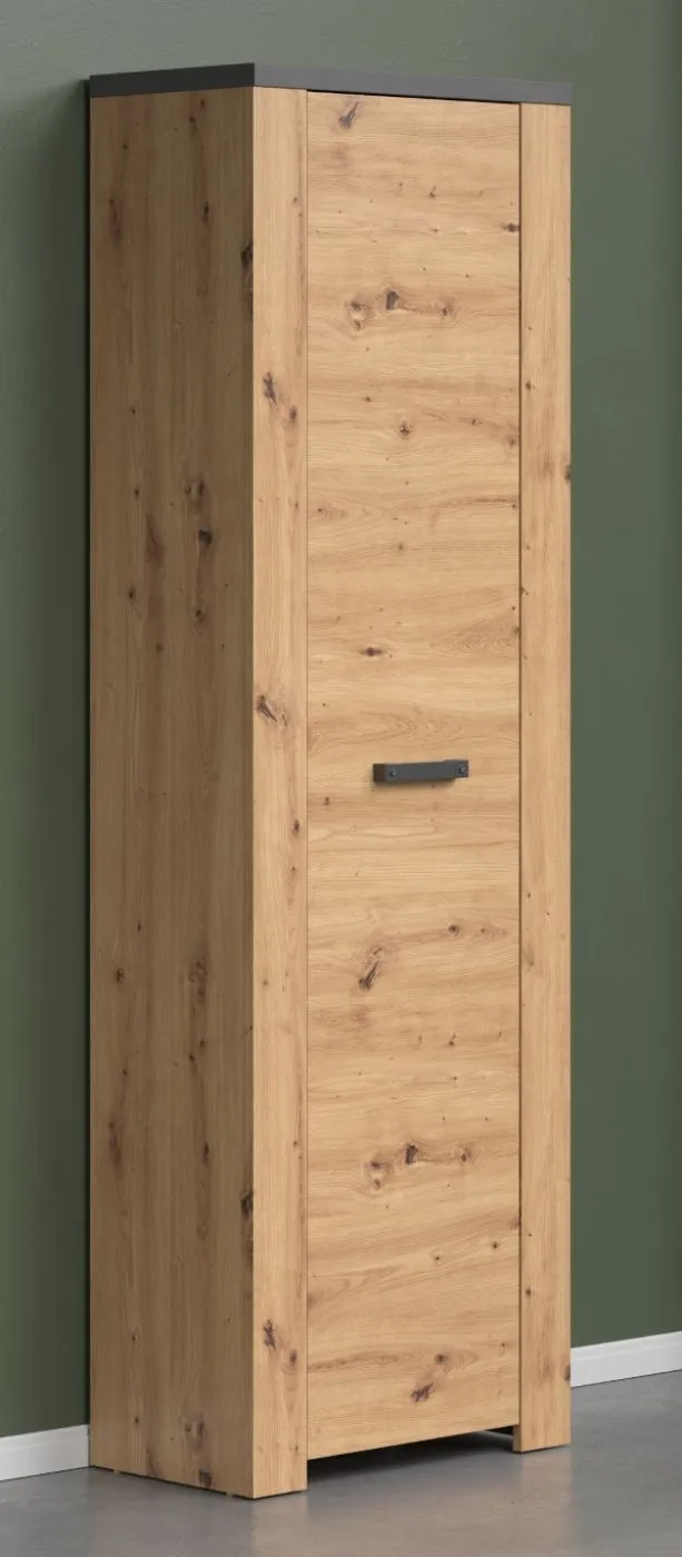 Garderoben-Set Follow | Artisan Eiche / Matera grau | 4-teilig