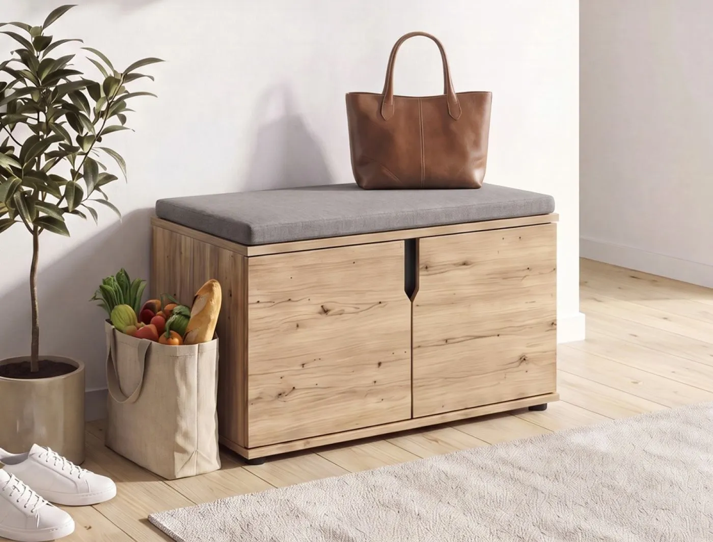 Garderoben-Set Keno | Artisan Eiche | 4-teilig