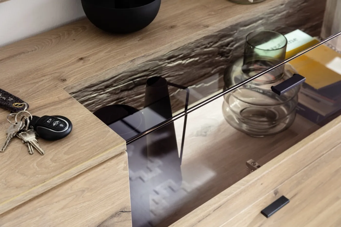 Garderoben Set Mezzano 1 | Viking Oak | 3-teilig ohne Beleuchtung