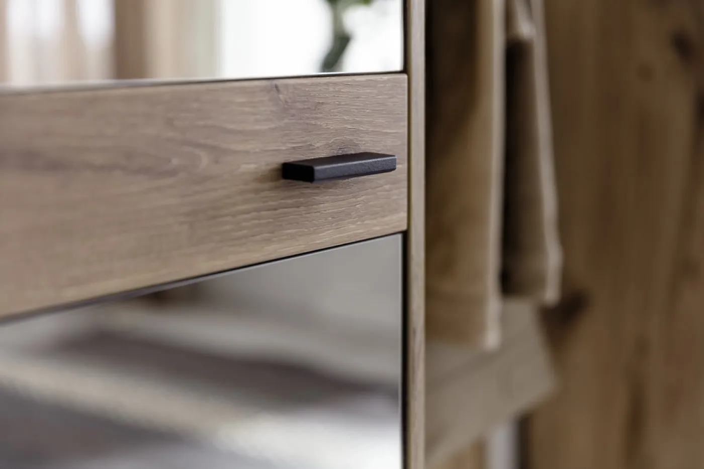 Garderoben Set Mezzano | Viking Oak | 3-teilig mit Beleuchtung