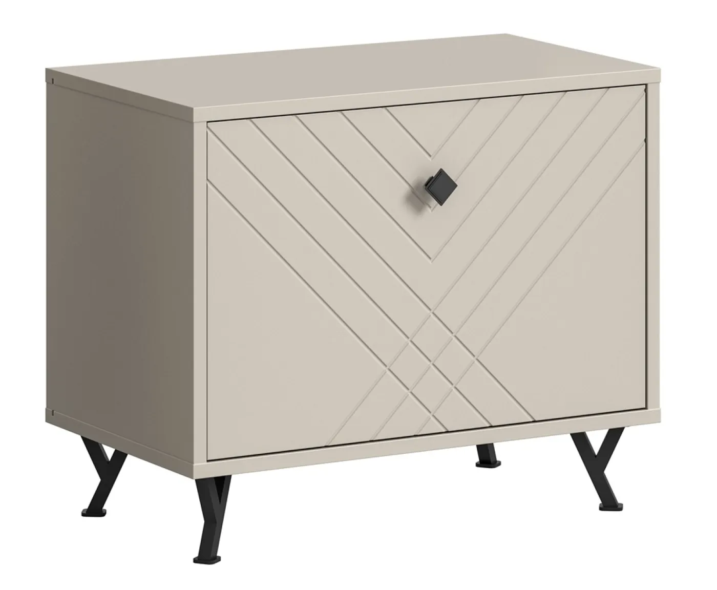 Garderoben-Set Notes | beige matt/sandfarben | 5-teilig