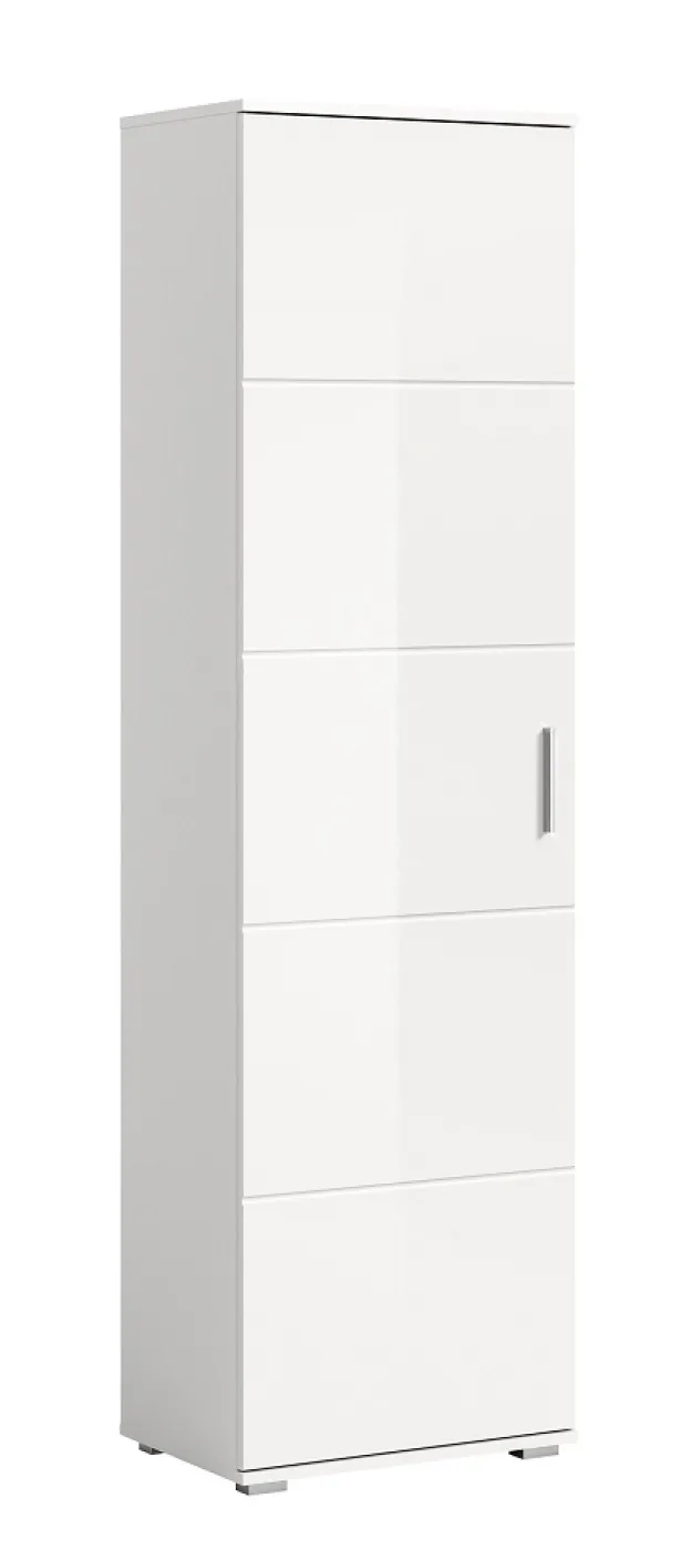 Garderoben-Set Prego 1 | weiß Hochglanz | 3-teilig