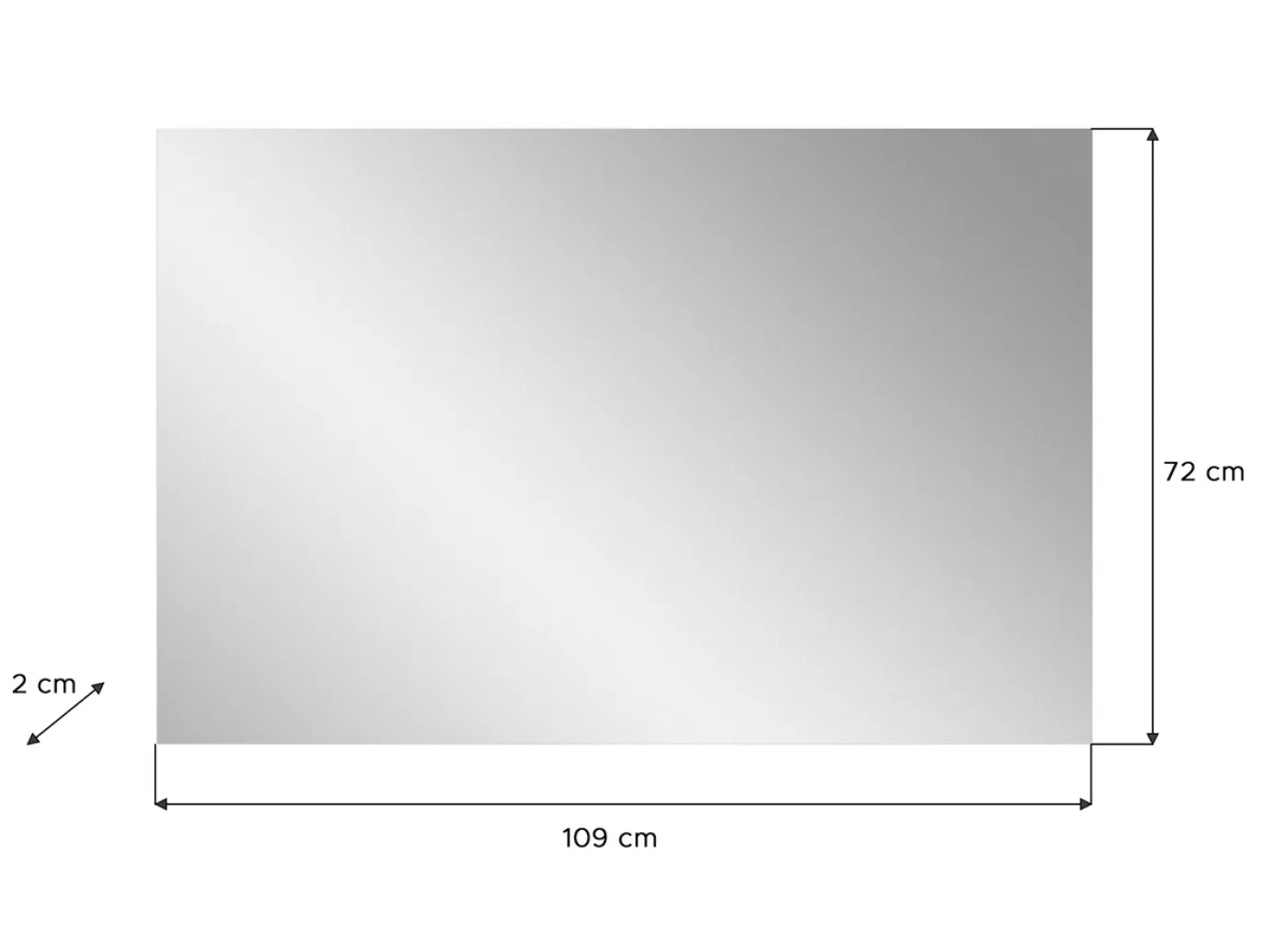 Garderoben-Set Prego | weiß Hochglanz | 2-teilig | ohne Beleuchtung