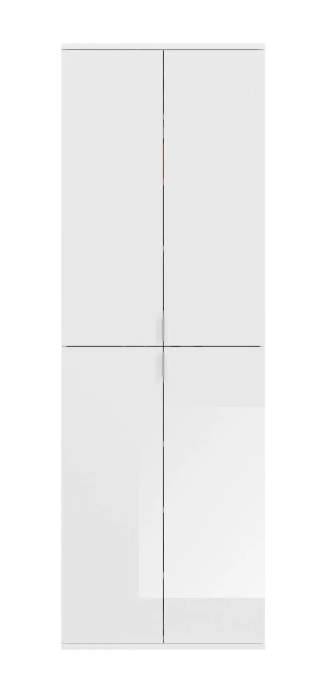 Garderoben Set Projekt X 1 | weiß Hochglanz | 3-teilig