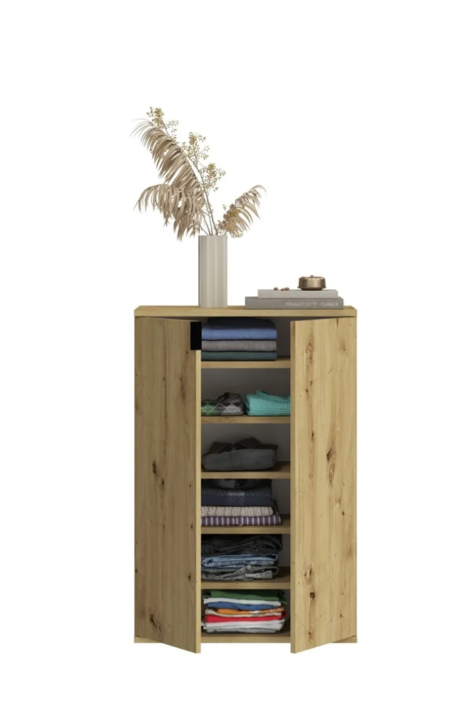 Garderoben Set Projekt X Kommoden Kombination Artisan Eiche 2-teilig