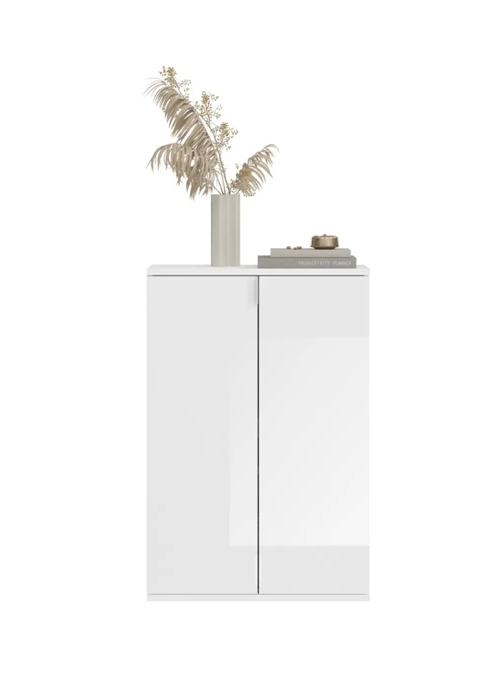 Garderoben Set Projekt X | Kommode| weiß Hochglanz | 3-teilig