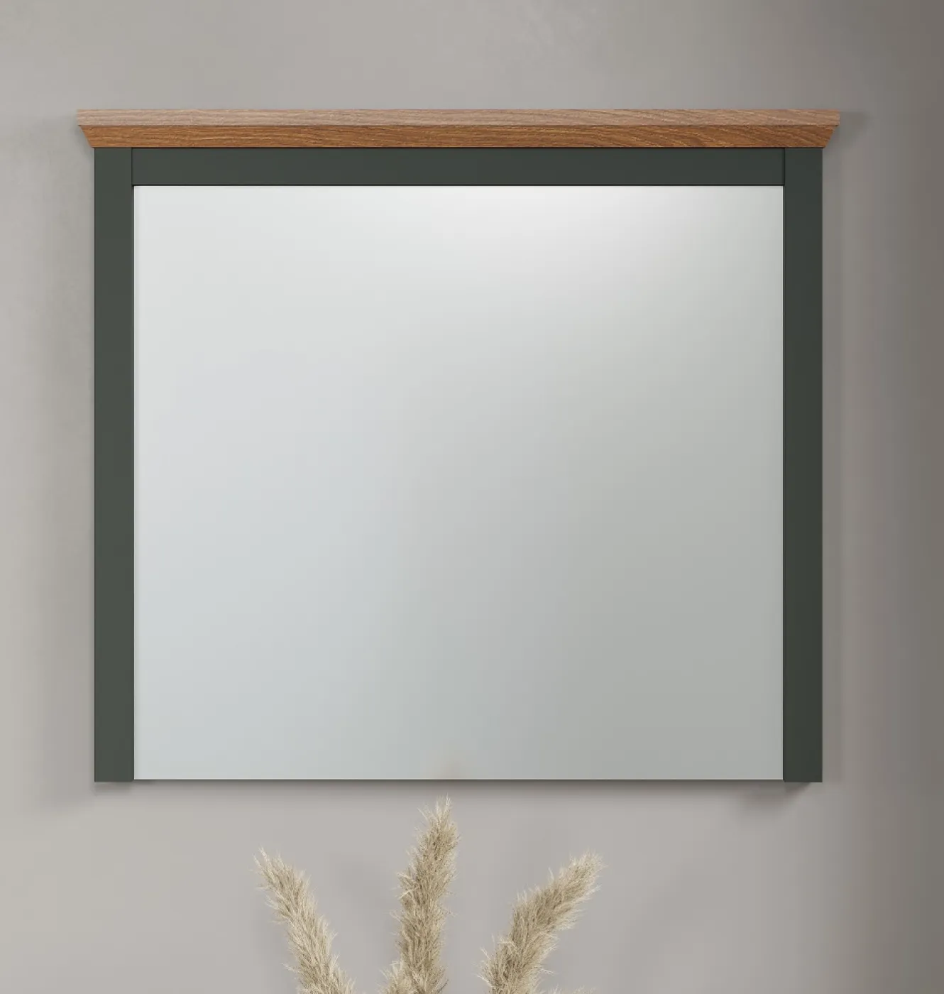 Garderoben-Set Stanton | Tannengrün / Eiche | 5-teilig