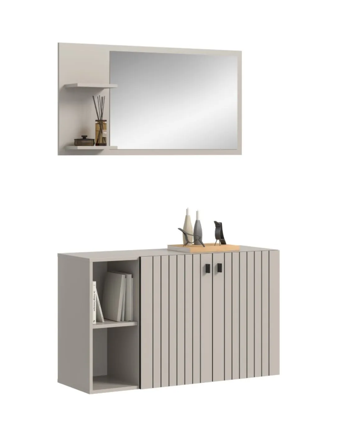 Garderoben-Set Station 4 | Kaschmir | 2-teilig