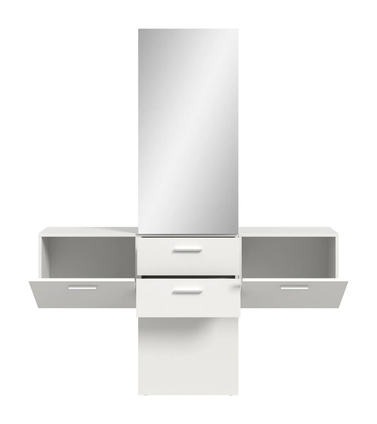 Garderoben-Set Vaga 3 | 3-teilig | weiß