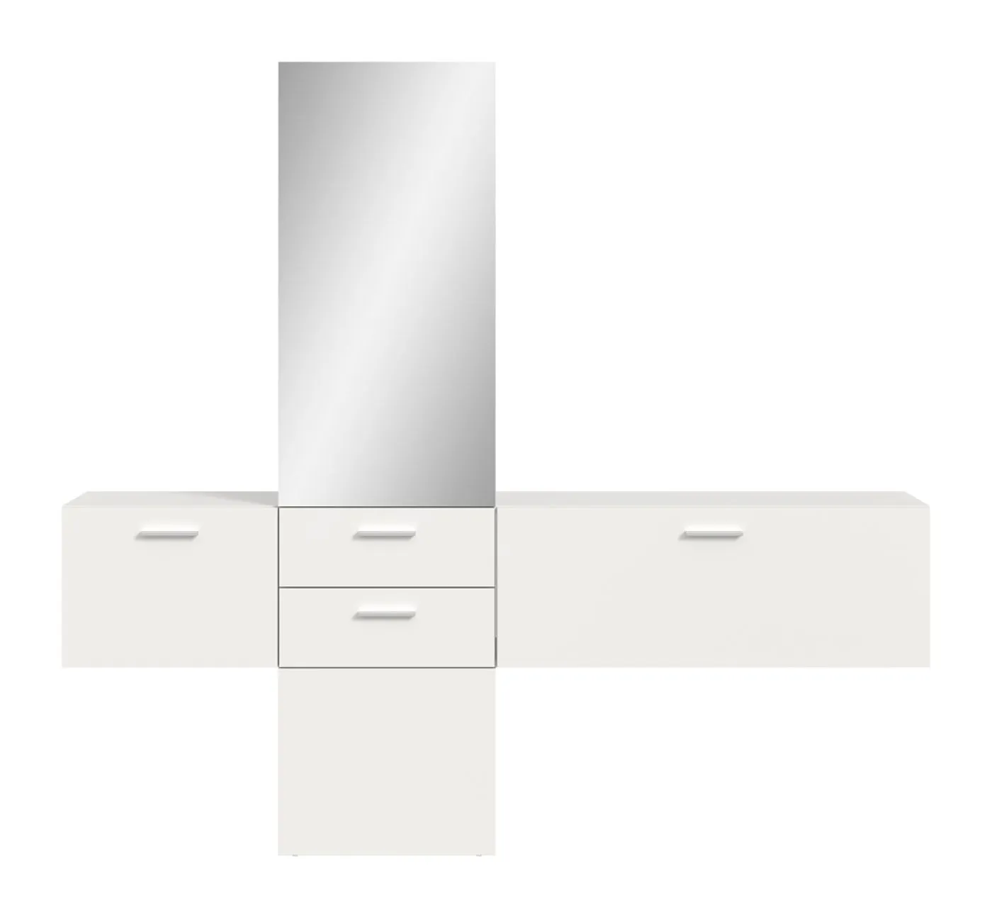 Garderoben-Set Vaga 4 | 3-teilig | weiß