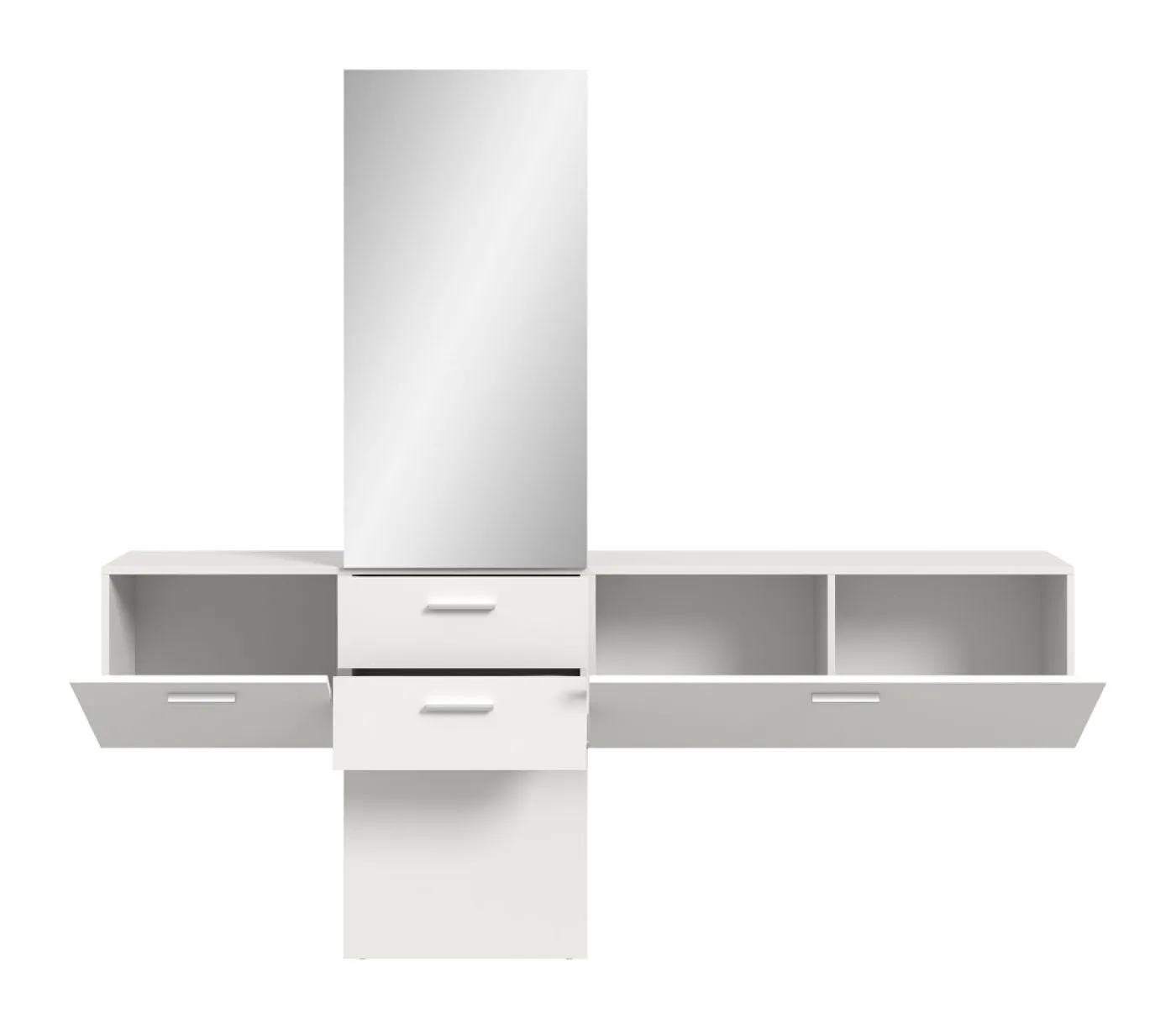 Garderoben-Set Vaga 4 | 3-teilig | weiß