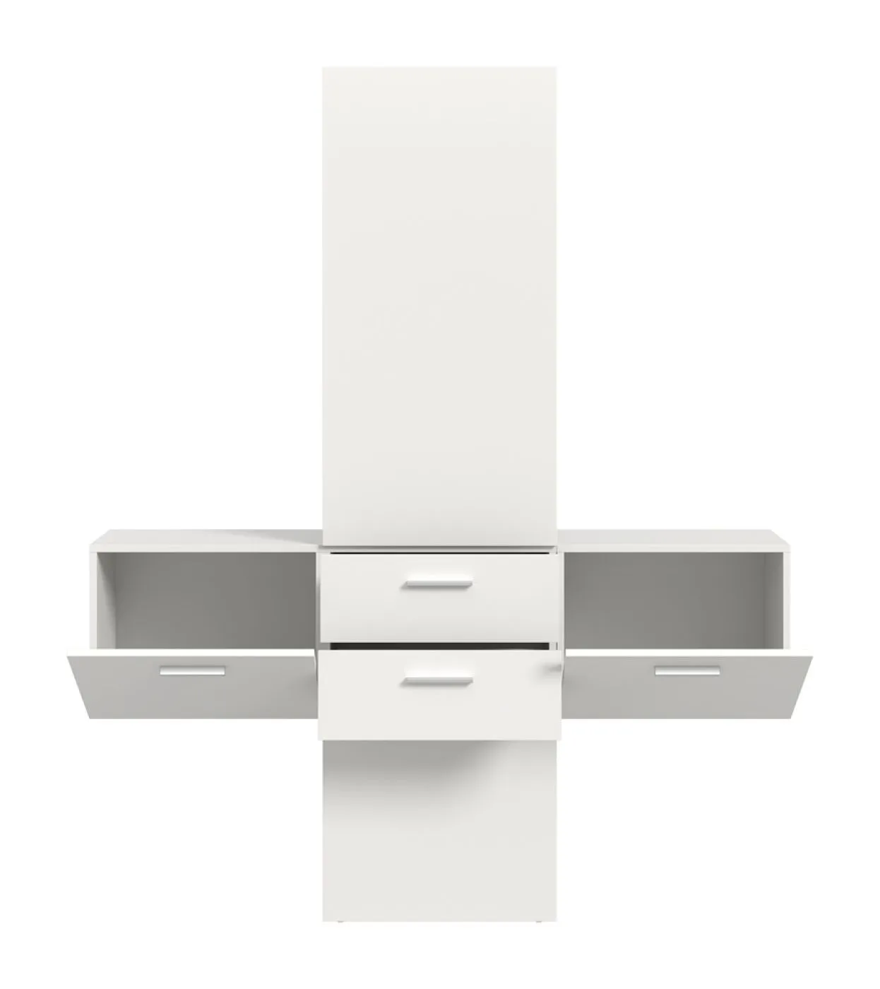 Garderoben-Set Vaga 5 | 3-teilig | weiß