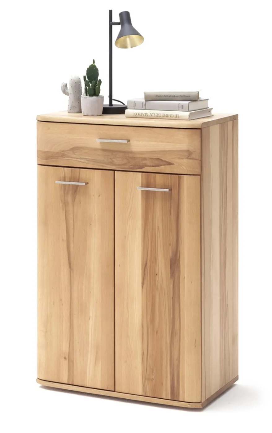 Garderoben Set Vedura | Kernbuche massiv | 5-teilig ohne Kissen