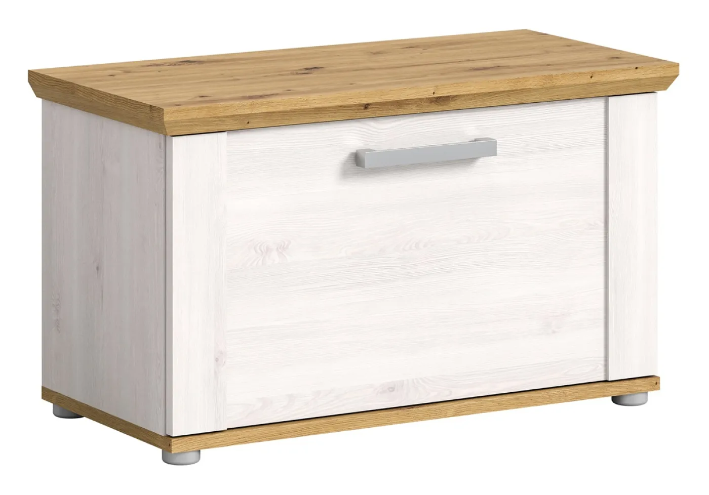 Garderoben-Set Verona | Lärche Sibiu / Eiche | 5-teilig mit Sitzkissen