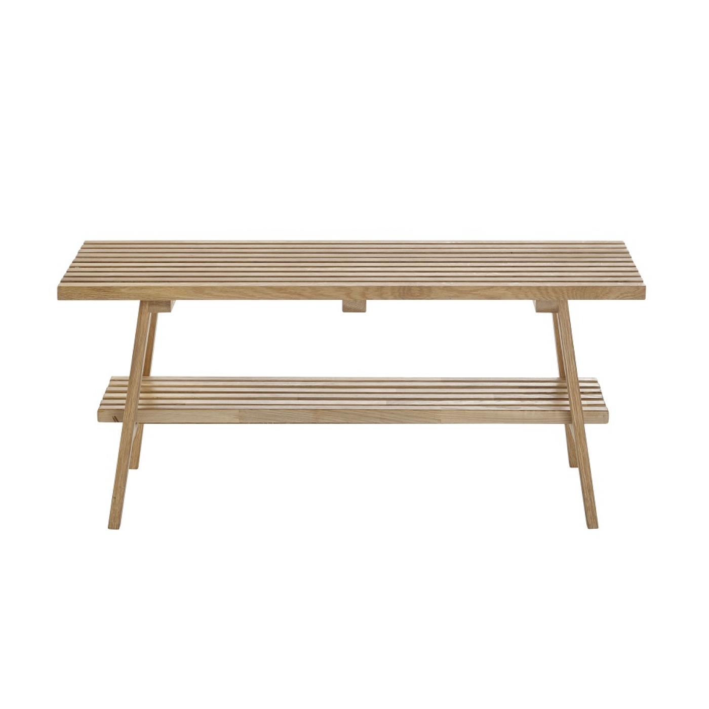 Garderobenbank Alwar | Eiche massiv