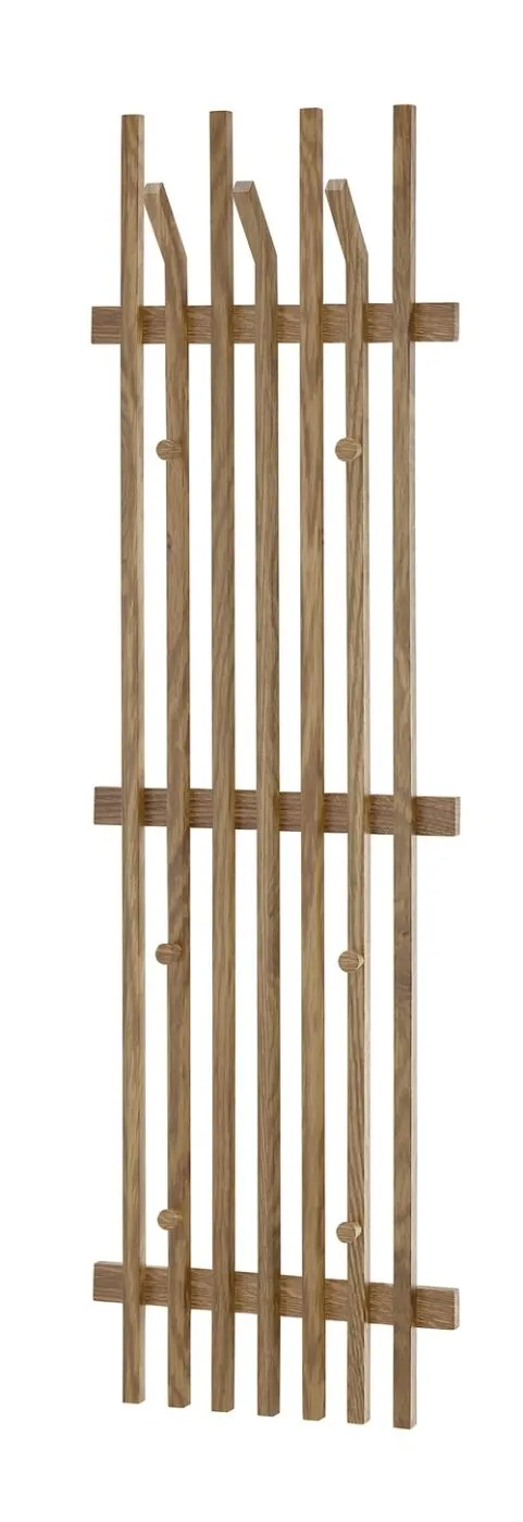 Garderobenpaneel Bantry 3 | Eiche massiv