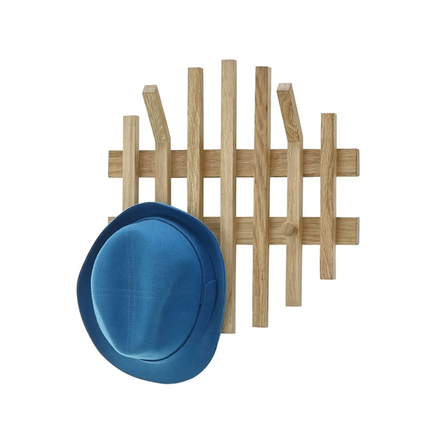 Garderobenpaneel Bantry 4 | Eiche massiv | verschiedene Größen