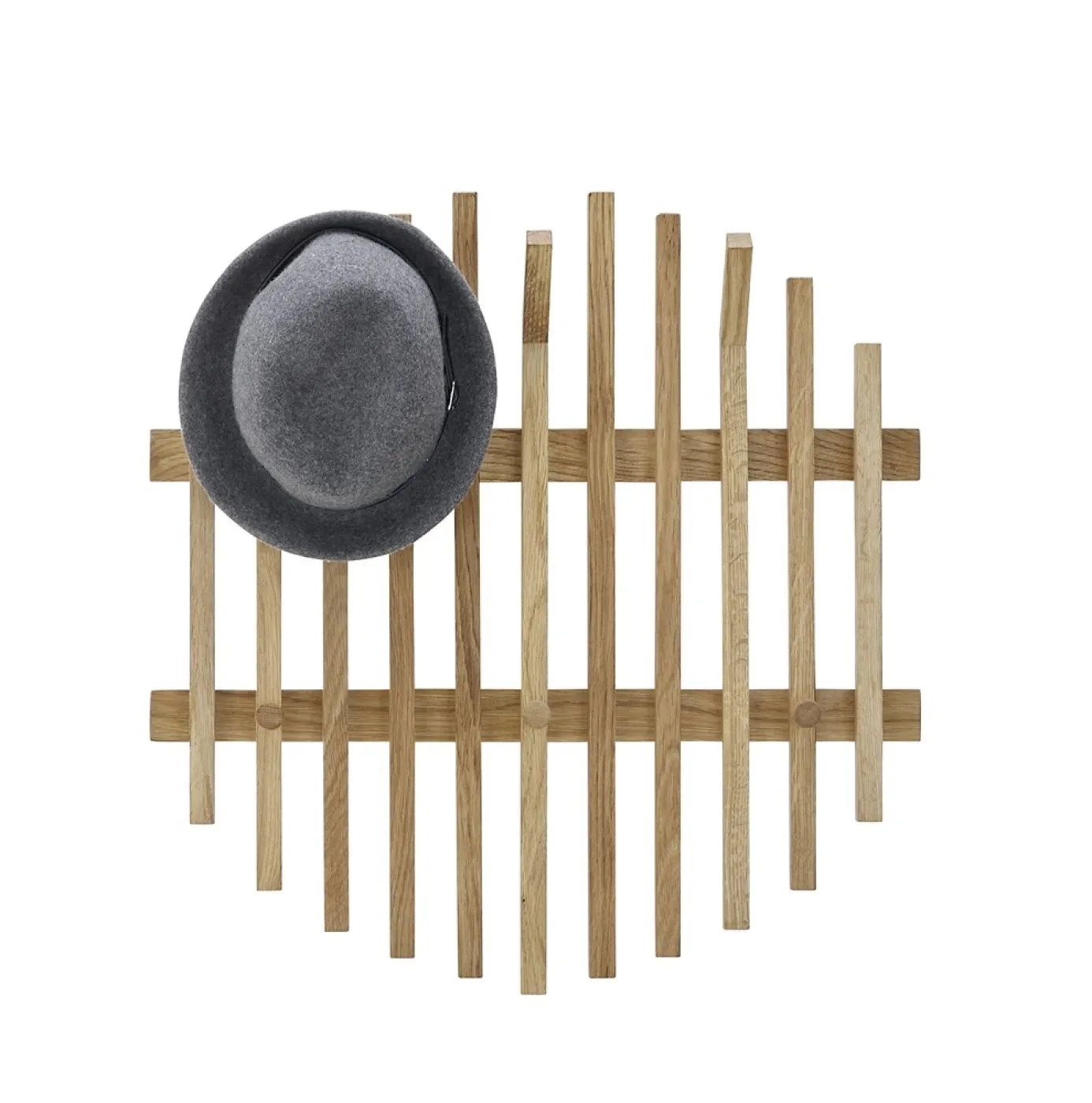 Garderobenpaneel Bantry 4 | Eiche massiv | verschiedene Größen