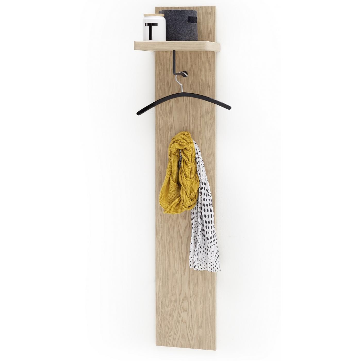 Garderobenpaneel Barcelona 2 | Balkeneiche Bianco / Eiche Bianco