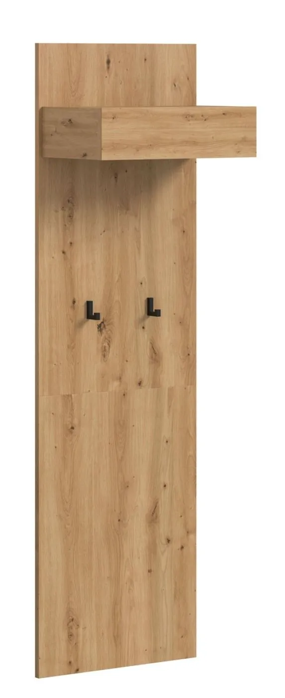 Garderobenpaneel Drive mit Hutablage | Artisan Oak