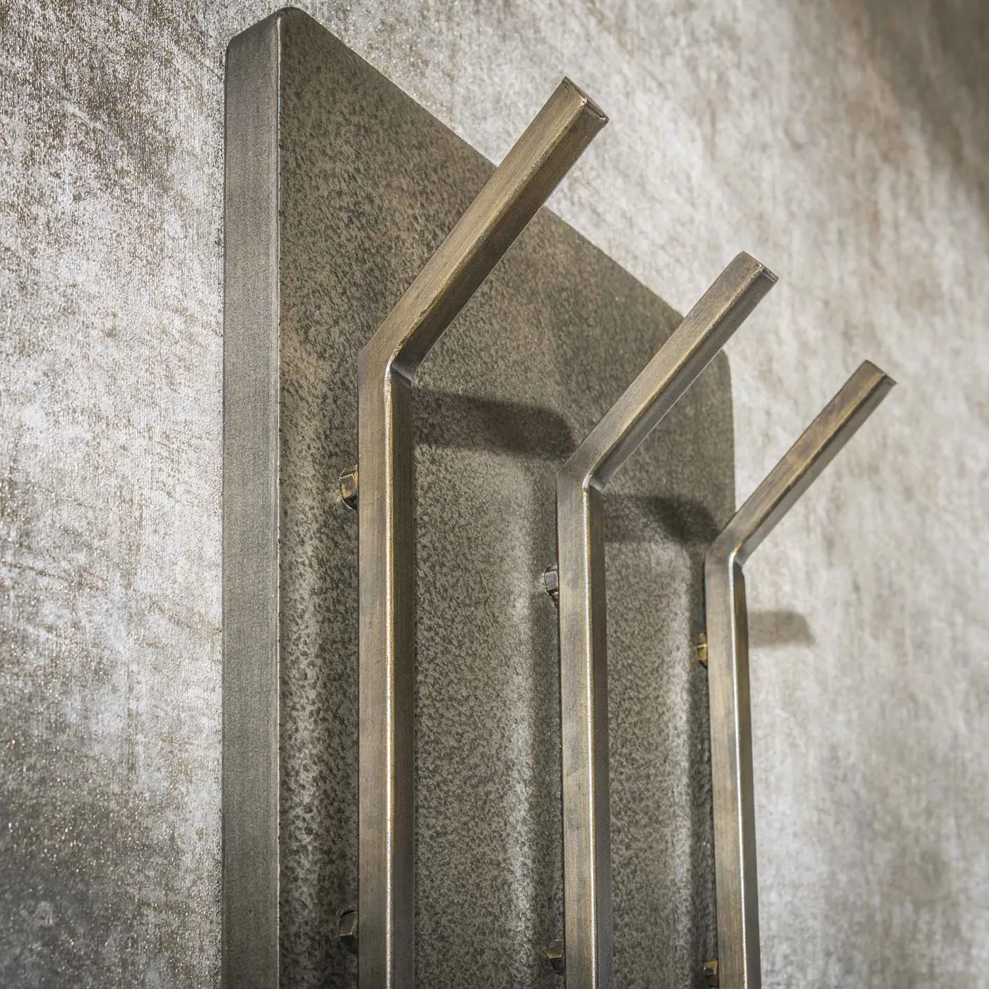 Garderobenpaneel Du-Vin | 6 Haken | Ferro | Antike bronze