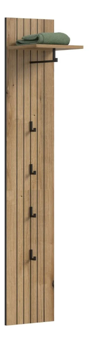 Garderobenpaneel Station | Evoke Eiche